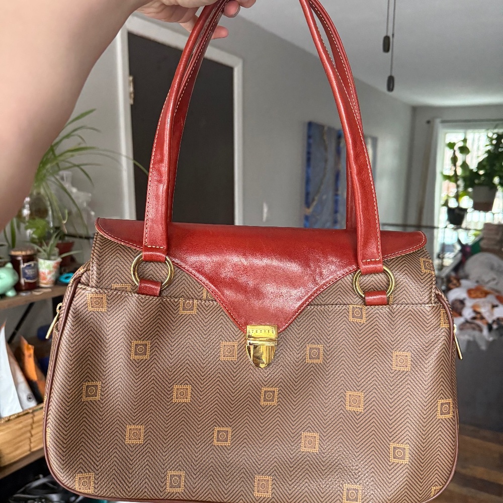 Texier genuine leather handbag